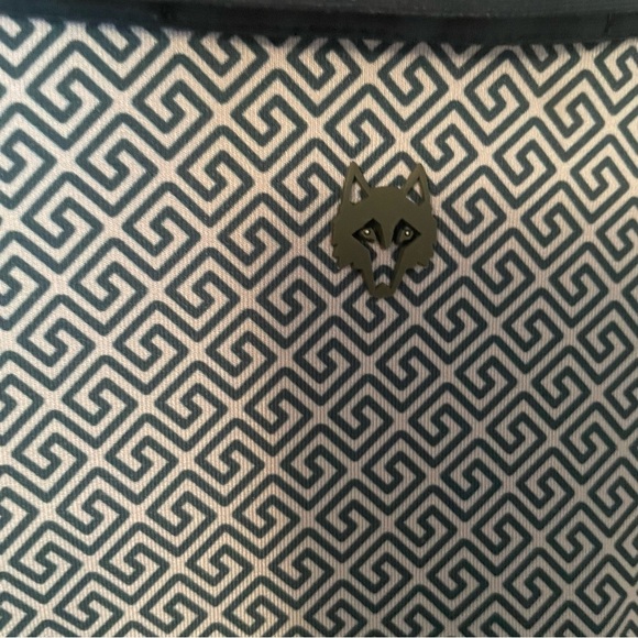 Greyson Performance Waves Polo Golf Shirt Blue Geometric Men’s Large * Fox Logo - Picture 4 of 8